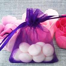 10/50/100 pièces Sacs cadeaux en organza, sacs pour cadeaux de mariage, taille 7*9cm, fournitures d'emballage cadeaux pour les fêtes, événements et fêtes, maison et vie, fournitures pour fêtes de mariage, pochettes cadeaux de centre de table, sacs d'emballage de cuisson, sacs d'emballage de cadeaux de bijoux, sacs à mailles pour cadeaux d'événements et de fêtes, convenant pour divers festivals, célébrations, fêtes en plein air, toutes les saisons, sacs anti-insectes pour fruits, retour à l'école, Saint-Valentin