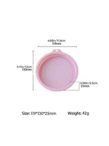 1 件未切割心形圆形蛋糕模具，适用于烘焙芝士蛋糕、千层蛋糕、彩虹蛋糕、海绵蛋糕、裸蛋糕和其他糕点，非常适合生日派对、周年纪念日、情人节情人节情人节装饰情人节情人节情人节情人节礼物 - 彩色 - 查看 14