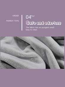 1 件装舒适鸟床保暖器鹦鹉笼屋，鹦鹉笼窝小屋温暖鸟巢屋鸟床，冬季保暖鸟披肩鸟巢角落鹦鹉毯宠物小动物悬挂帐篷长尾小鹦鹉笼子装饰