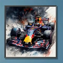DIY 5D Spider Diamond Painting - Cartoon Style, Available In Sizes 12"X16" And 16"X20", Round Crystal Rhinestone Embroidery, Acrylic (PMMA) Material, Suitable For Home Wall Decor, Craft Tools And Supplies - Multicolor - View 3