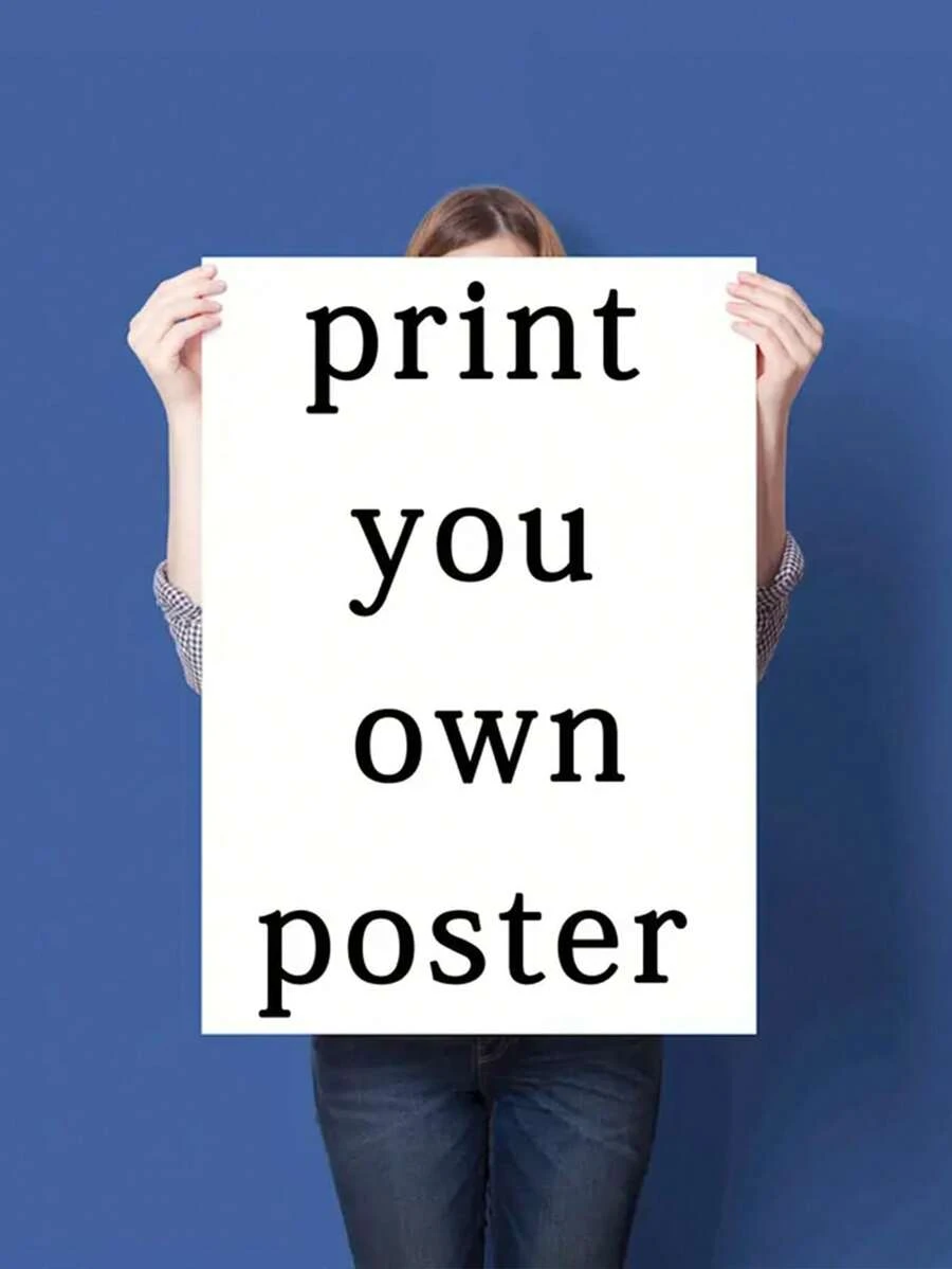 1pc Unframed Personalized Canvas Poster, Customizable Wall Art For Family, Weddings & Anniversaries - Ideal Homely Gift For Bedroom, Living Room, And Hallways - Stylish Winter Room Decor, Friends, Tea Room, Home, Garden, Office, For Anniversaries, For Valentine's Day, For Mother's Day, For Birthdays, For Father's Day, For Graduation, For Weddings, For Housewarming,Home & Living,Christmas Home Atmosphere,Souvenirs,Reusable,Adorable,High-Quality - Multicolor - View 1