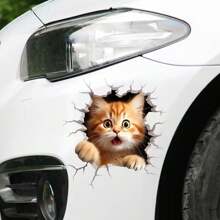 3D Decal - Waterproof And UV Resistant Vinyl Sticker For Vehicles, Walls, Laptops, Motorcycles, Helmets, And Laptops - Durable And Weatherproof Adhesive Decal - Multicolor - View 1