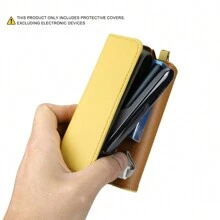 IQO 3.0/3.0DUO/ILUMA/PRIME, 20 HeatSticks, SMARTCORE STICKS, bolsa para guardar cigarros com couro PU de grão de cordeiro, toque delicado e agradável à pele, acessórios multicoloridos para a vida, adequado para presentes de Natal para homens e mulheres