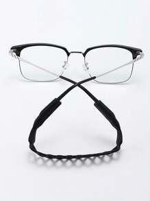 1 pieza Cordón anti-deslizante para gafas, cordón para gafas para evitar que se caigan, banda fija para baloncesto, cuerda anti-pérdida para gafas - Multicolor - Ver 7