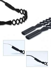 1 pieza Cordón anti-deslizante para gafas, cordón para gafas para evitar que se caigan, banda fija para baloncesto, cuerda anti-pérdida para gafas - Multicolor - Ver 6