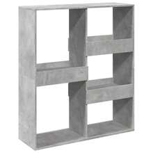 VidaXL Bookcase/Room Divider Concrete Grey 100x33x115 Cm
