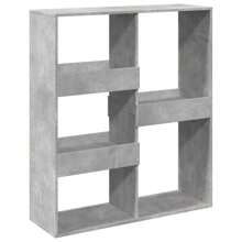 VidaXL Bookcase/Room Divider Concrete Grey 100x33x115 Cm