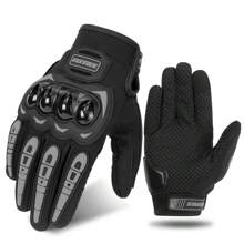 1 Paio di Guanti da Moto per Donna, Guanti da Motociclismo Estivi, Guanti Touch Screen per Ciclismo, Guanti a Dita Intere Protettivi Anti-Caduta e Anti-Scivolo, Accessori da Motociclista per all'aperto, Regali Essenziali per Motociclisti Uomo e Donna - Multicolore - Visualizzare 15