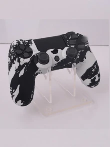 1pc PS4 Controller Silicone Protective Case Water Transfer Printed - Multicolor - View 4