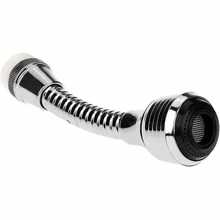 Shower Nozzle Extension Aerator Articulated For Kitchen Sink Faucet Washbasin ABS Chrome - 銀色 - 查看 1