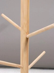 1 pezzo portamug da tavolo a forma di albero in legno, portamug a forma di albero di cactus per 6 tazze, supporto da cucina per tazze di caffè e tè, porta oggetti decorativo per ufficio e casa