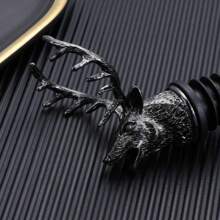 Zinc Alloy Deer Head Wine Pourer Unique Stag Wine Bottle Stoppers Wine Aerators Bar Tools Kitchen Accessories