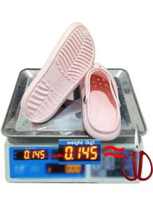 New 2025 Summer Lightweight Women Hollow Slip-On Sandals With Cake & Ice Cream Cartoon Pattern, Breathable Casual Beach Slides With Removable Flower Decor, DIY Combination (Size Runs Small, Please Order 1 Or 2 Sizes Up)
