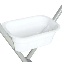 Cambiador con patrón de nubes, adecuado para bebés de 0 a 12 meses, altura ajustable, 4 modos 95-101 cm, portátil y móvil, 4 ruedas universales, canasta de almacenamiento de 70x15x16 cm, cinturón y caja de almacenamiento, plegable para ahorrar espacio, gris/negro/ opciones de color azul marino disponibles