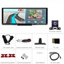 9.3-Inch Screen Support Carplayer/ For Android Auto Car Radio Stereo, Support Mirror Link Portable Smart Player +Rear Camera +64G TF Card