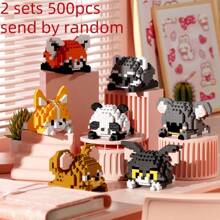 1 Conjunto de Blocos de Construção de Partículas Pequenas em ABS, Série Fofa de Animais de Desenho Animado com Cachorros e Gatos de Estimação Adoráveis como Huskies, Buldogues, Corgis, Gatos Laranja, Ragdolls, Siameses, Adequado para Volta às Aulas, Ano Novo, Páscoa, Dia dos Namorados, Aniversário e Outros Presentes para Feriados. Também pode ser usado para Decoração Caseira DIY Artística, Decoração de Sala de Estar Criativa e Artesanato Doméstico DIY. Adequado também para Dia dos Namorados, Ano Novo Chinês, Volta às Aulas, Blocos de Construção Interessantes, Pode Ser Usado como Decoração Doméstica Criativa, Blocos de Construção Desafio Interessante Mini, Exercitar Habilidades Manuais, Conjunto de Blocos de Construção, Decoração de Quarto Decoração DIY Criativa, Brinquedo DIY Brinquedos Educativos de Ciência, Conjunto de Blocos de Construção para Presentes de Adultos, Adequado para Presentes de Feriados, Aniversário, Páscoa, Dia das Mães, Dia dos Pais. Decoração de quarto