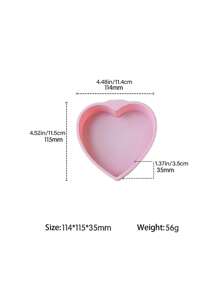 1 件未切割心形圆形蛋糕模具，适用于烘焙芝士蛋糕、千层蛋糕、彩虹蛋糕、海绵蛋糕、裸蛋糕和其他糕点，非常适合生日派对、周年纪念日、情人节情人节情人节装饰情人节情人节情人节情人节礼物 - 彩色 - 查看 15