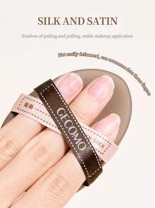 2pcs/Set Puff Case With 1pc Sponge Air Cushion Puff And 1pc Velvet Powder Puff, With Storage Box And Mirror, Compact, Ultra-Soft, Bounce-Back, Not Absorbing Powder, Suitable For Liquid Foundation And Loose Powder Daily Use,Makeup,Cheap,Room Decor,Vanity,Travel,Bedroom,Makeup Accessories,Puff,Makeup Blender,Powder Puff,Makeup Sponge