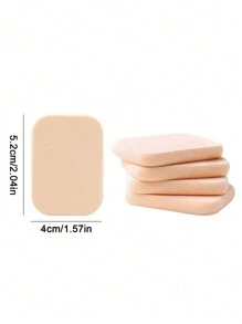 5/10/20/114/228pcs Square Makeup Sponge, Soft & Skin-Friendly, Dry & Wet Use For Setting Makeup