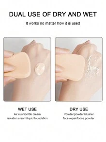 5/10/20/114/228pcs Square Makeup Sponge, Soft & Skin-Friendly, Dry & Wet Use For Setting Makeup