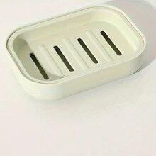Porte-savon en plastique, boîte à savon, porte-savon à double couche pour la douche, la salle de bain ou la cuisine, étui à savon de voyage portable, décoration de salle de bain d'été