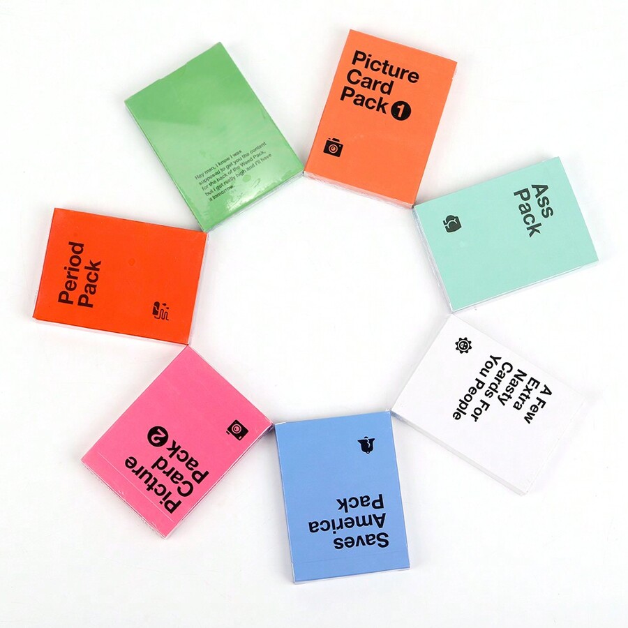 Nasty Bundle • 6 Nasty Themed Packs + 10 AllNew Cards Against Game For Adult Party Funny Card