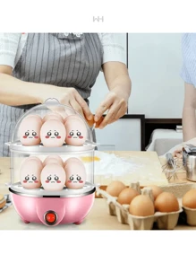 Máquina Hervidor Cocedor De Huevos Vapor Huevos Eléctrica - Multicolor - Ver 2