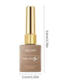 6Colors 15ml Gel Nail Polish Series Starter Pure Soak Off No Wipe Nail Gel Polish Suitable For All Seasons