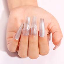AIMEILI Cat Eye Gel Nail Polish Soak Off U V LED Hema Free Magnetic Gel Polish Colors For Nail Art DIY Gel Nail Manicure -497 10ml