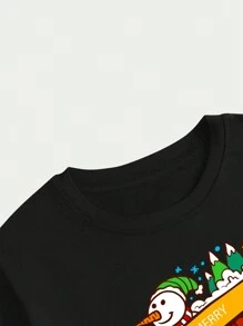 Camiseta Estilo Moderno Natal Algodao Unissex Masculina Moda Premium Estampado Macio