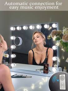 Personal Makeup Mirrors - White - View 3