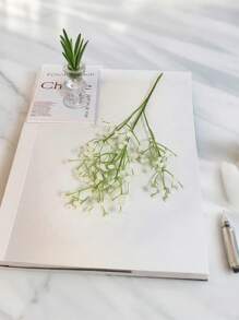 3 szt./5 szt. Sztuczny bukiet oddechu dziecka, PU, realistyczny, weselny, domowy wystrój kwiatów