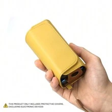 IQO 3.0/3.0DUO/ILUMA/PRIME, 20 HeatSticks, SMARTCORE STICKS, bolsa para guardar cigarros com couro PU de grão de cordeiro, toque delicado e agradável à pele, acessórios multicoloridos para a vida, adequado para presentes de Natal para homens e mulheres