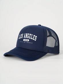 1顶印有“LOS ANGELES USA”字样的可调节棒球帽，户外防晒休闲帽，适合旅行、海滩、度假，Y2K风格，适合年轻人、夏季、假日、节日佩戴。 - 棒球網帽 - 查看 18