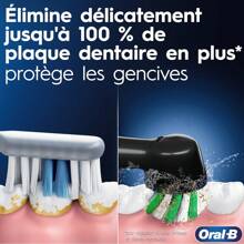 Oral-B Pro 系列 1 电动牙刷 柔软舒适 有效清洁口腔 绿松石色智能电动 - 超软刷头，有效清洁牙齿和牙龈 - 鮮豔的粉紅色 - 查看 5