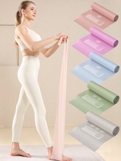 Conjunto de Faixas Elásticas Portáteis de Resistência para Yoga e Fitness, Ideal para Alongamento de Pernas, Agachamentos e Glúteos. Corda Elástica de TPE para Yoga e Pilates, Pernas, Glúteos e Treinamento de Força. Faixas Elásticas para Exercícios Femininos, Pernas, Glúteos e Braços. Equipamento para Yoga, Pilates e Treinamento de Força. Cintos Elásticos de Resistência para Exercícios em Casa, Alongamento e Treinamento de Força. Disponíveis para Homens e Mulheres.