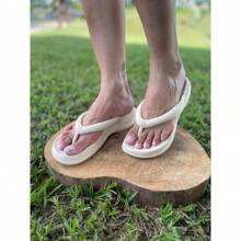 Women's Platform Sandal Cloud Clog Lightweight And Comfortable Flip Flop New Release 34 To 40 Felp Comercio - Màu be - Xem 4