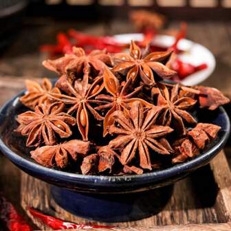 1 套 5 件新鲜干植物装饰 - 八角茴香、肉桂，适用于 DIY 手工香水、蜡烛、肥皂、装饰、家居、办公室、活动