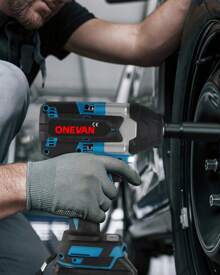 ONEVAN Electric Wrench,High Torque Cordless Brushless Electric Impact Wrench 1800N.M 1/2" Drill Screwdrivers Power Tools Set - View 10