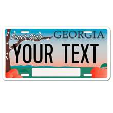 个性化和定制 50 个州的车牌，添加您的定制文本信息徽标，适用于汽车、轻便摩托车、摩托车和自行车的定制车牌。高品质铝制车牌防水防褪色，6x12 英寸，是送给他、她、男朋友、女朋友、爸爸、妈妈、家人、朋友、儿子、女儿、孩子、周年纪念、生日、乔迁、毕业典礼、厨房、餐厅、卧室、办公室、客厅、家庭、花园、茶室的理想礼物 - 彩色 - 查看 38