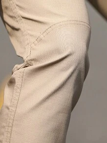 Pantaloni cargo da uomo da esterno, pantaloni da trekking cargo per tutte le stagioni, con più tasche, resistenti all'acqua