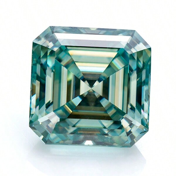 1 pieza de diamante de corte cojín de alta calidad Moissanite negro, claridad VVS, para fabricación de joyas o personalización