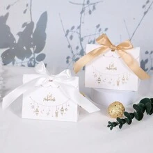 10 sztuk Eid Mubarak Candy Ramadan Box Ramadan Gift Bags Eid Mubarak Party Favors Decorations Paper Ramadan Treat Boxes Eid Favor Box For Eid Party Supplies