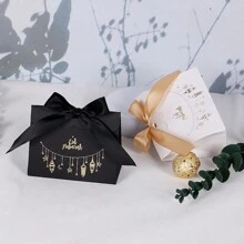 10 sztuk Eid Mubarak Candy Ramadan Box Ramadan Gift Bags Eid Mubarak Party Favors Decorations Paper Ramadan Treat Boxes Eid Favor Box For Eid Party Supplies