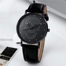 7 件/套男士手表套装石英一周手表组合男士石英腕表男士钟表时尚手表套装节日礼物 - 彩色 - 查看 6