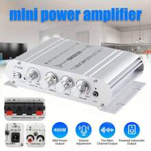 12V 400 Watt 2.1Channel Car Audio Stereo Amplifier Speaker Power Class A / B Amp