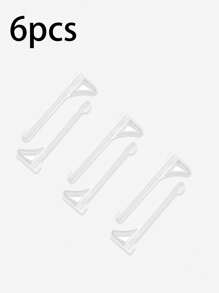 6 件装硅胶防滑眼镜架挂钩配件,眼镜腿固定装置,防止脱落 - 彩色 - 查看 12