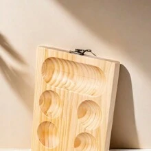 Jeu de mancala en bois avec pierres gemmes, jeu de puzzle de rangement, jeu de réflexion africain amusant pour rassemblement sur un bureau