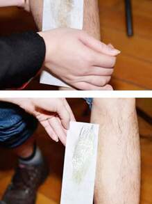 100/50/20 piezas Tiras de papel no tejido desechable para depilar, papel engrosado para accesorios de pasta depilatoria, productos y accesorios para el cabello para salón de belleza, barbería, artículos esenciales de viaje