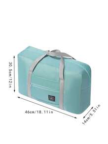 1 件可折叠旅行袋、便携式储物袋、多功能整理袋、女士手提包、男士大容量行李袋、多用途旅行配件、适用于万圣节装饰、万圣节服装、秋季装饰、节日装饰、男女通用 - 彩色 - 查看 9